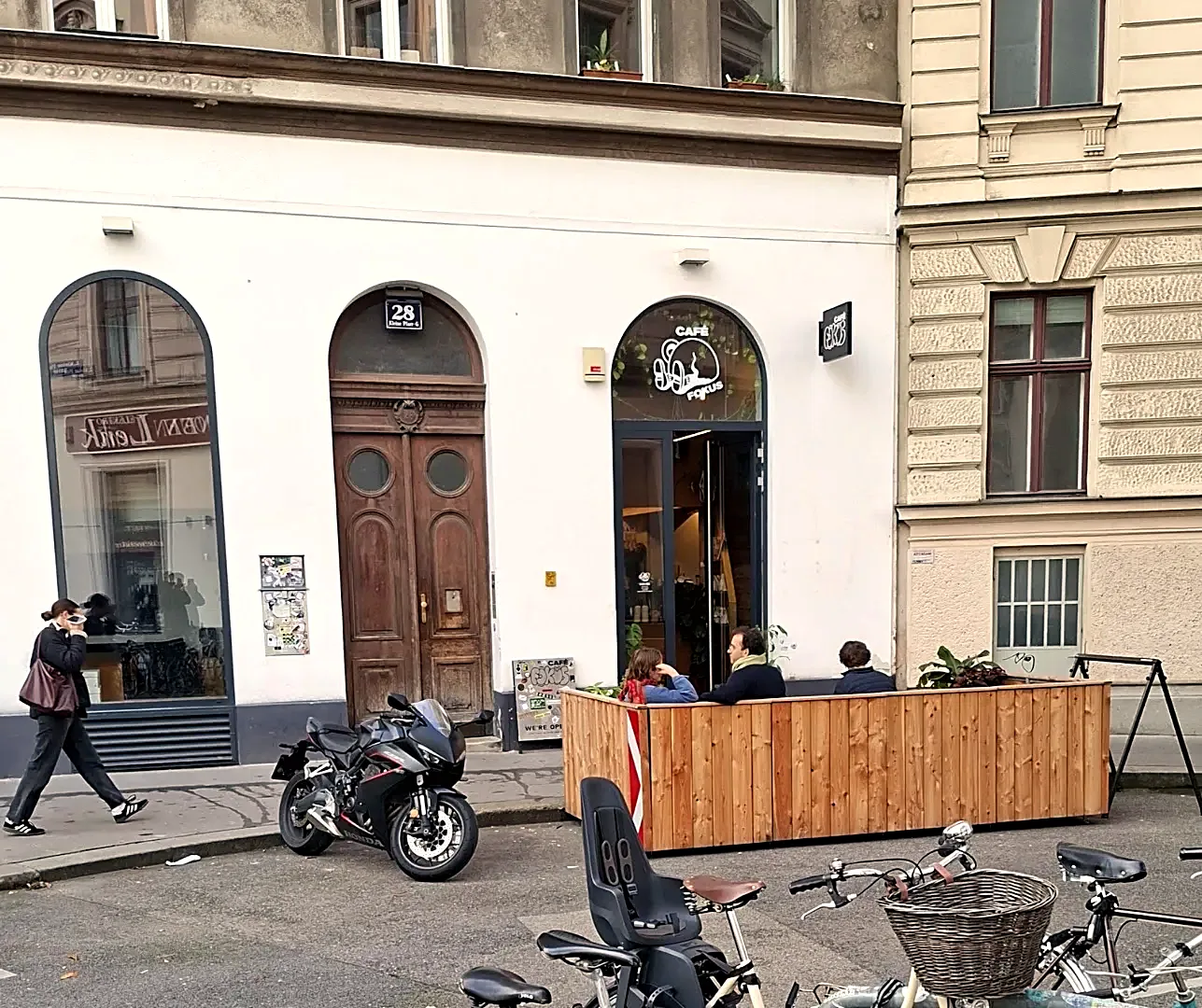 Café Fokus — Einblick
