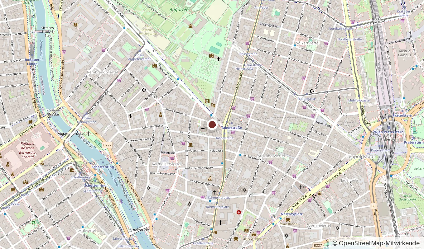 Karte: Kleine Pfarrgasse 28, 1020 Wien